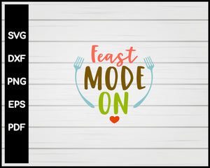 Feast Mode On svg