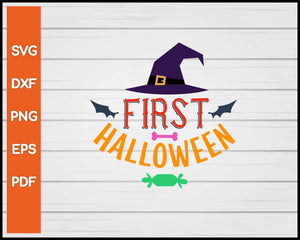 First halloween Halloween svg