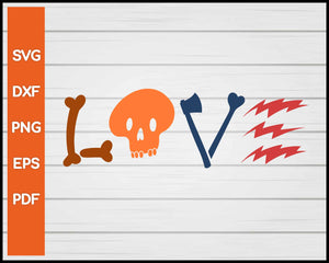 Halloween Love Halloween svg