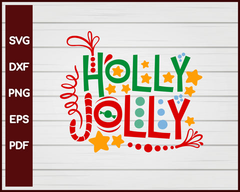 Holly Jolly Christmas svg
