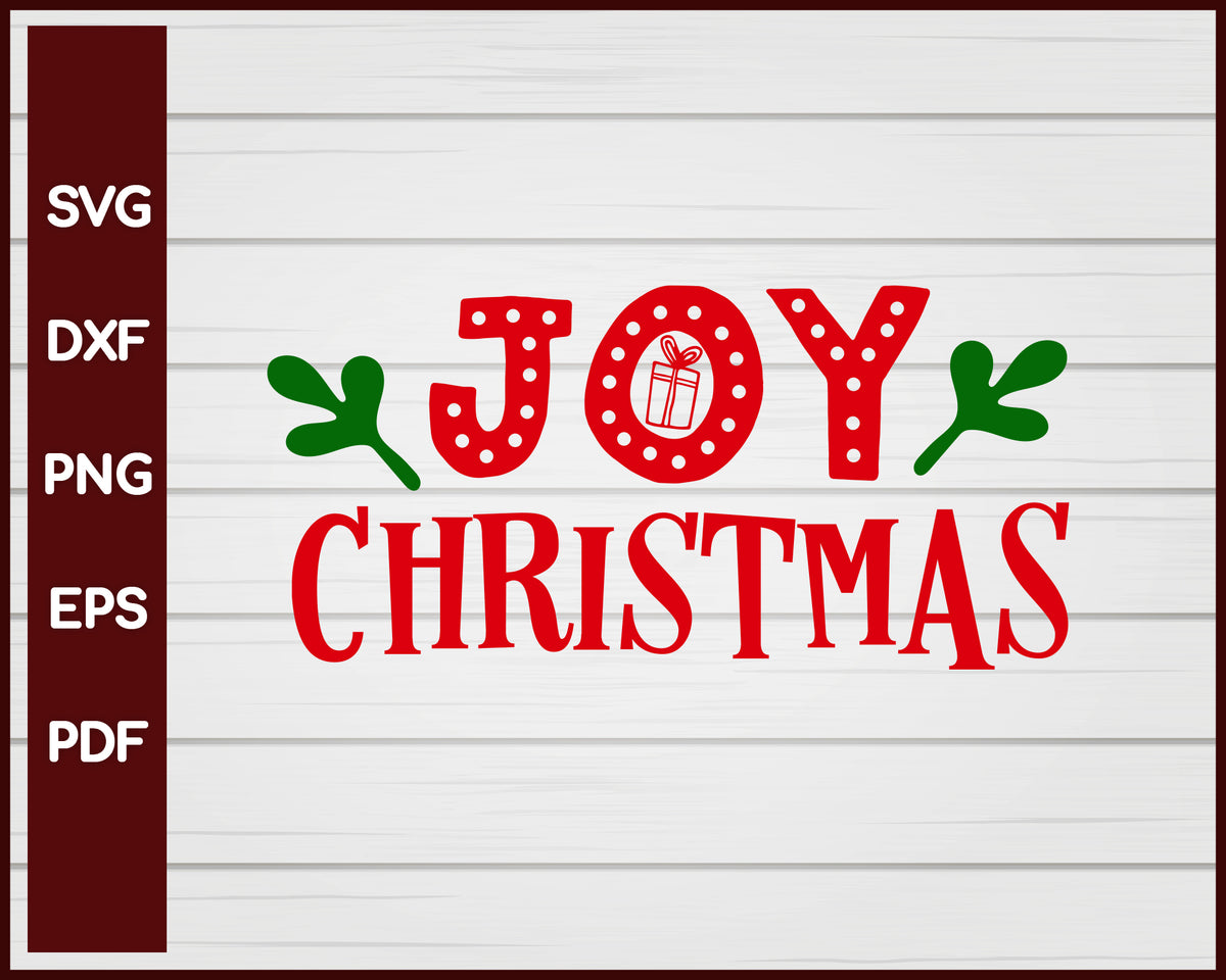 Joy Christmas svg – Creativedesignmaker