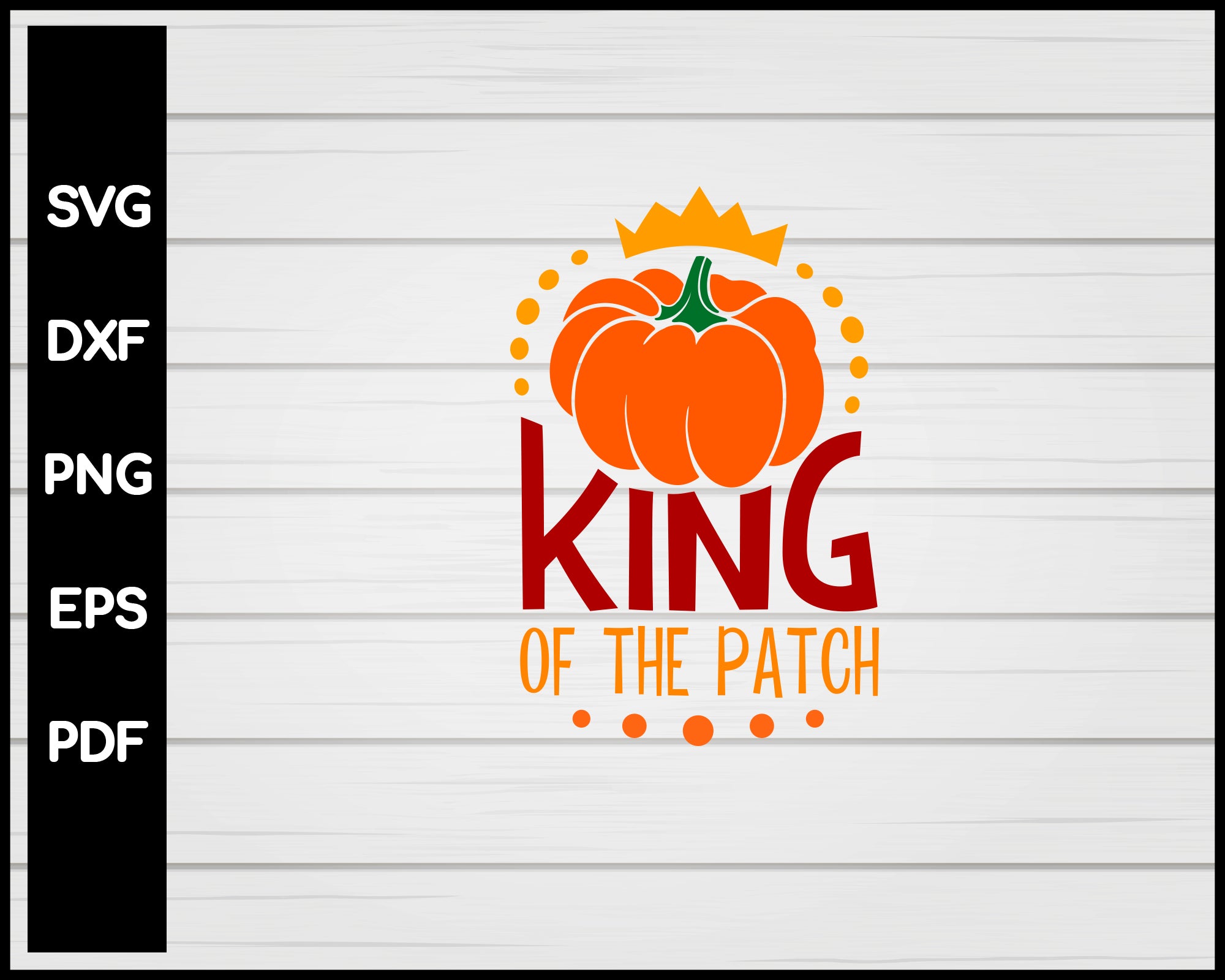King of The Patch svg