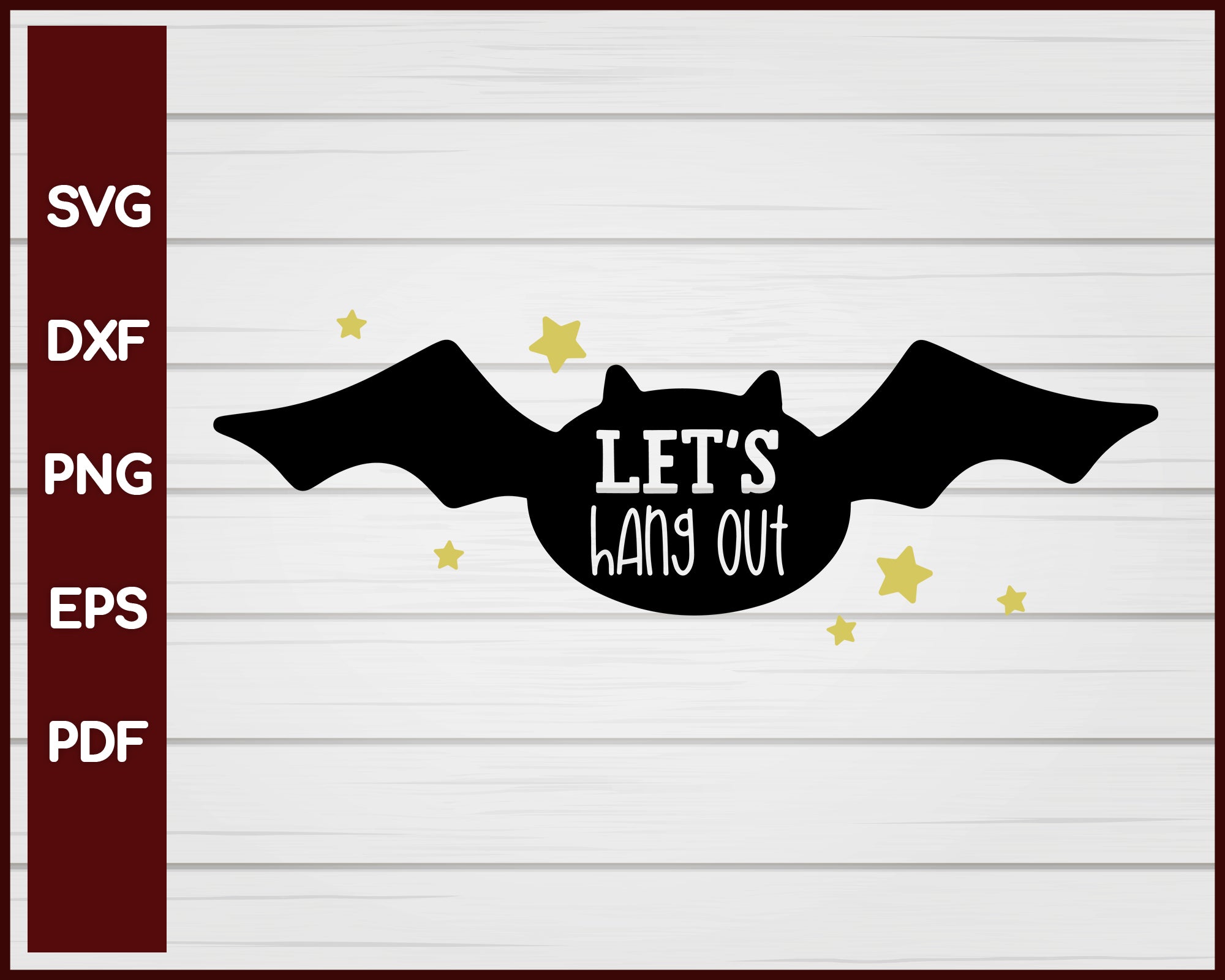 Let's Hang Out Halloween T-shirt Design svg