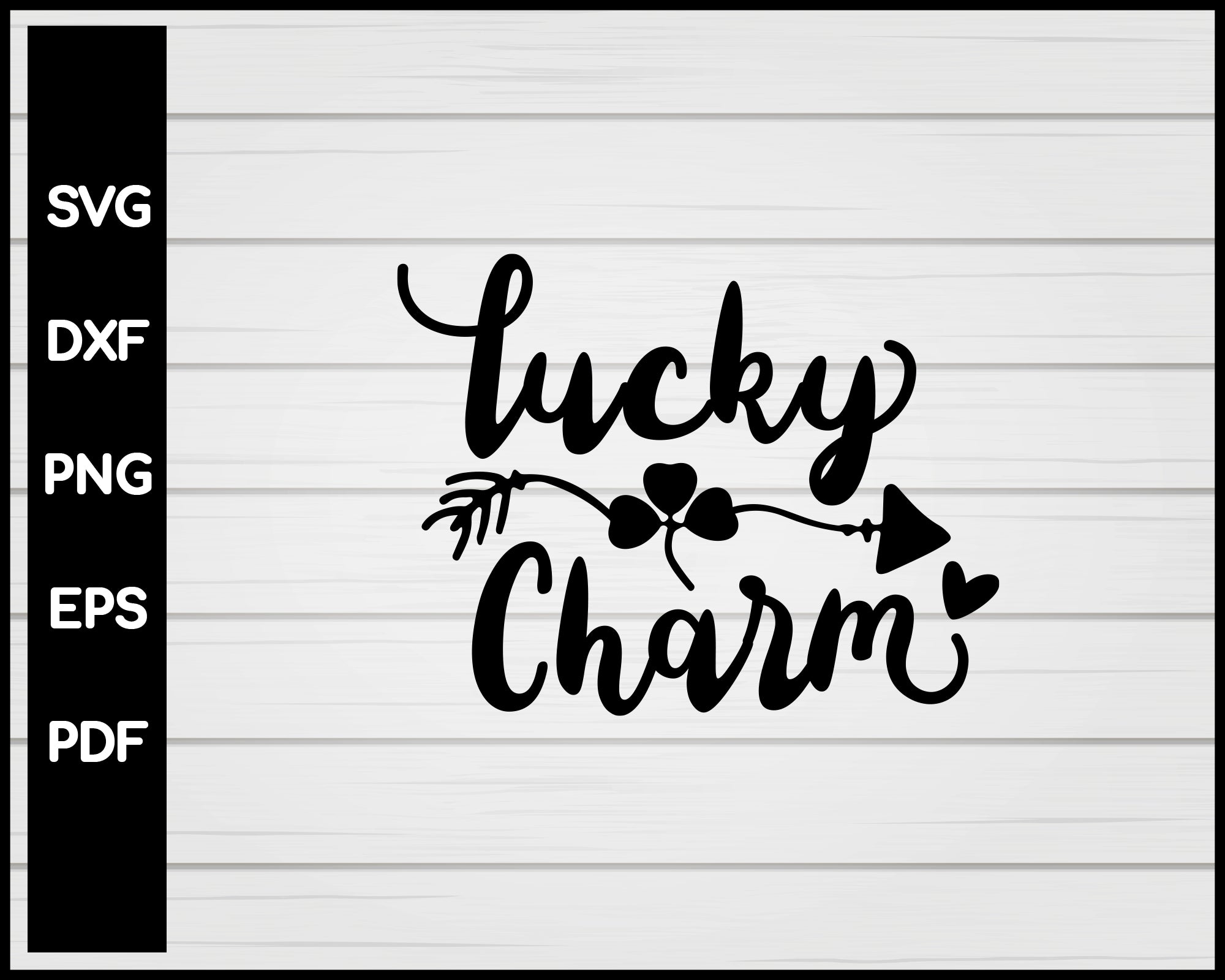 Lucky Charm Nurse svg Cut File For Cricut Silhouette eps png dxf Printable Files