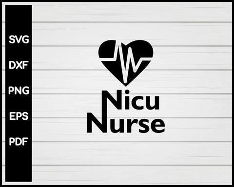 Nice Nurse svg Cut File For Cricut Silhouette eps png dxf Printable Files