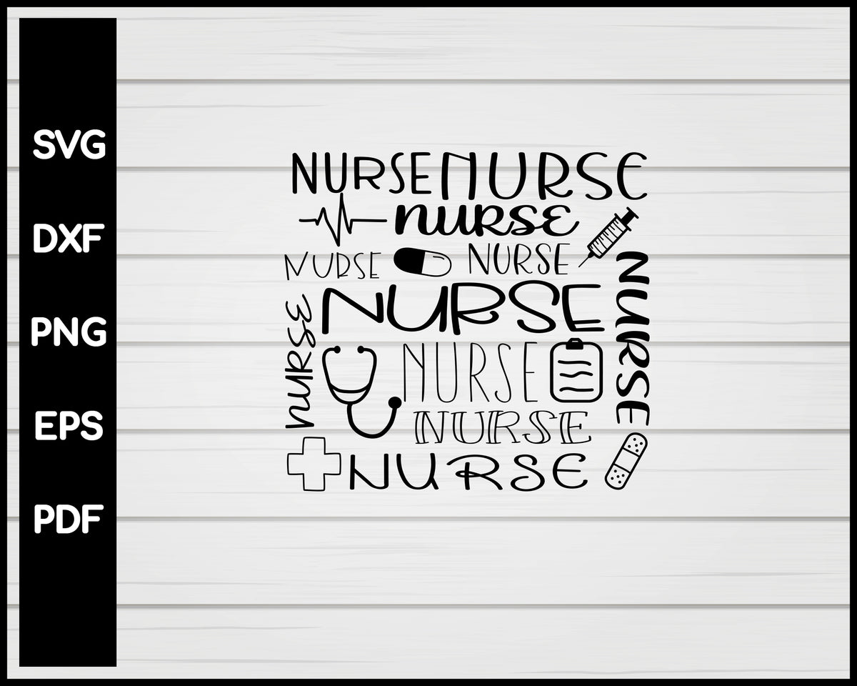 Nurse Collage svg – Creativedesignmaker