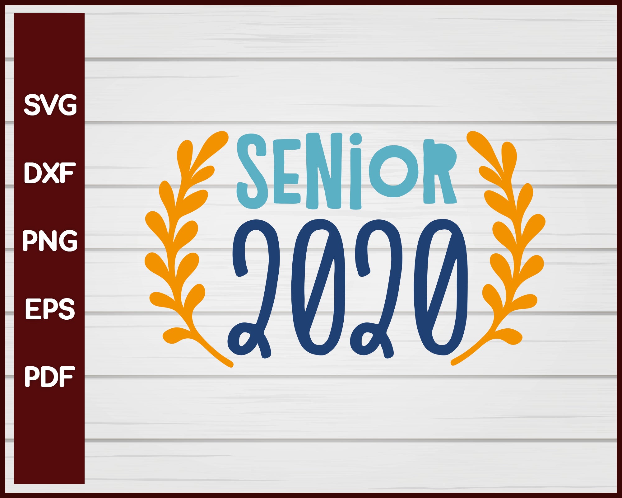 Senior 2020 School svg