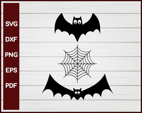 Spiderweb, Bat Halloween svg