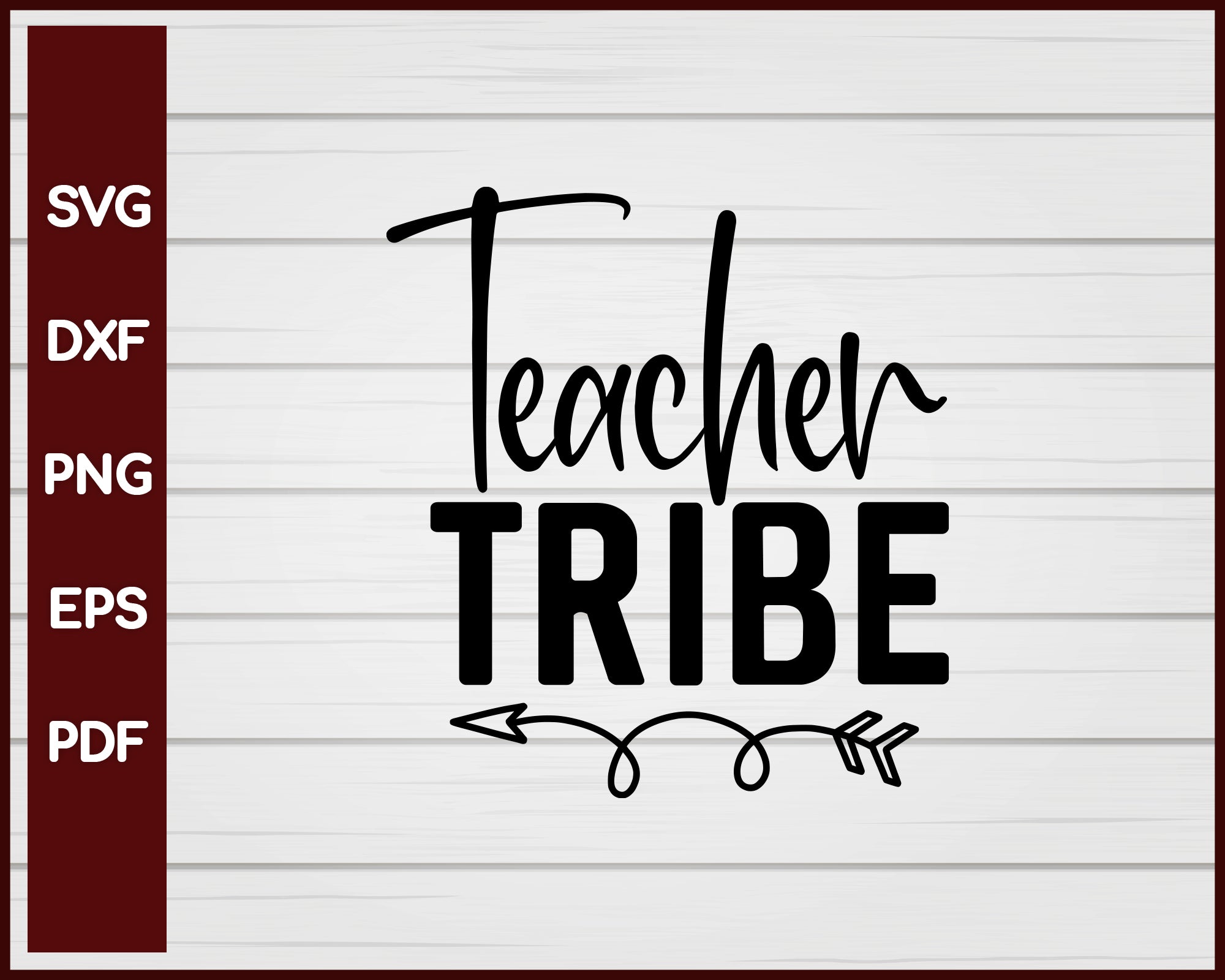 Teacher Tribe School svg