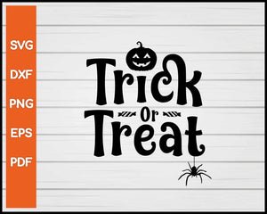 Trick or Treat Halloween svg