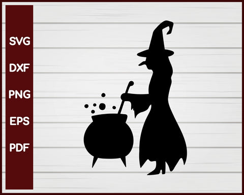 Witch Cauldron Halloween svg