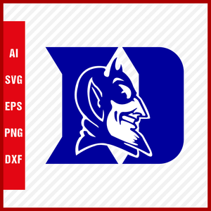 Duke Blue Devils Logo svg NCAA National Collegiate Athletic Association Team Clipart