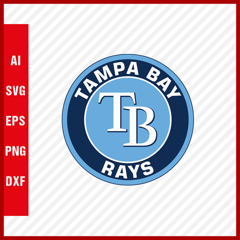 TAMPA BAY RAYS SVG FILE BUNDLE