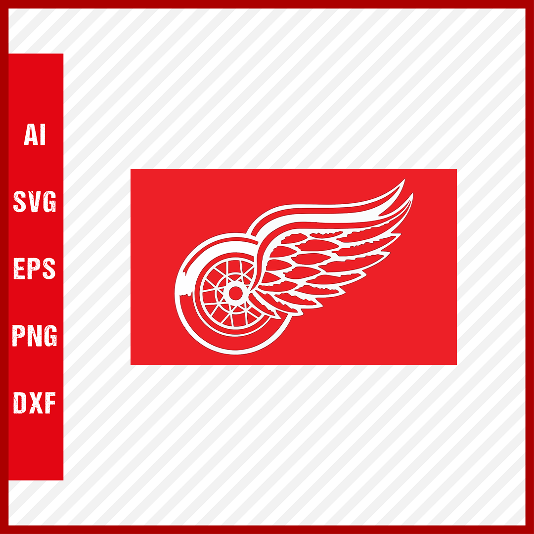 Detroit Red Wings Logo Svg NHL National Hockey League Team Svg Clipart