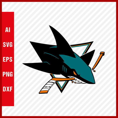 San Jose Sharks Logo Svg NHL National Hockey League Team Svg Clipart