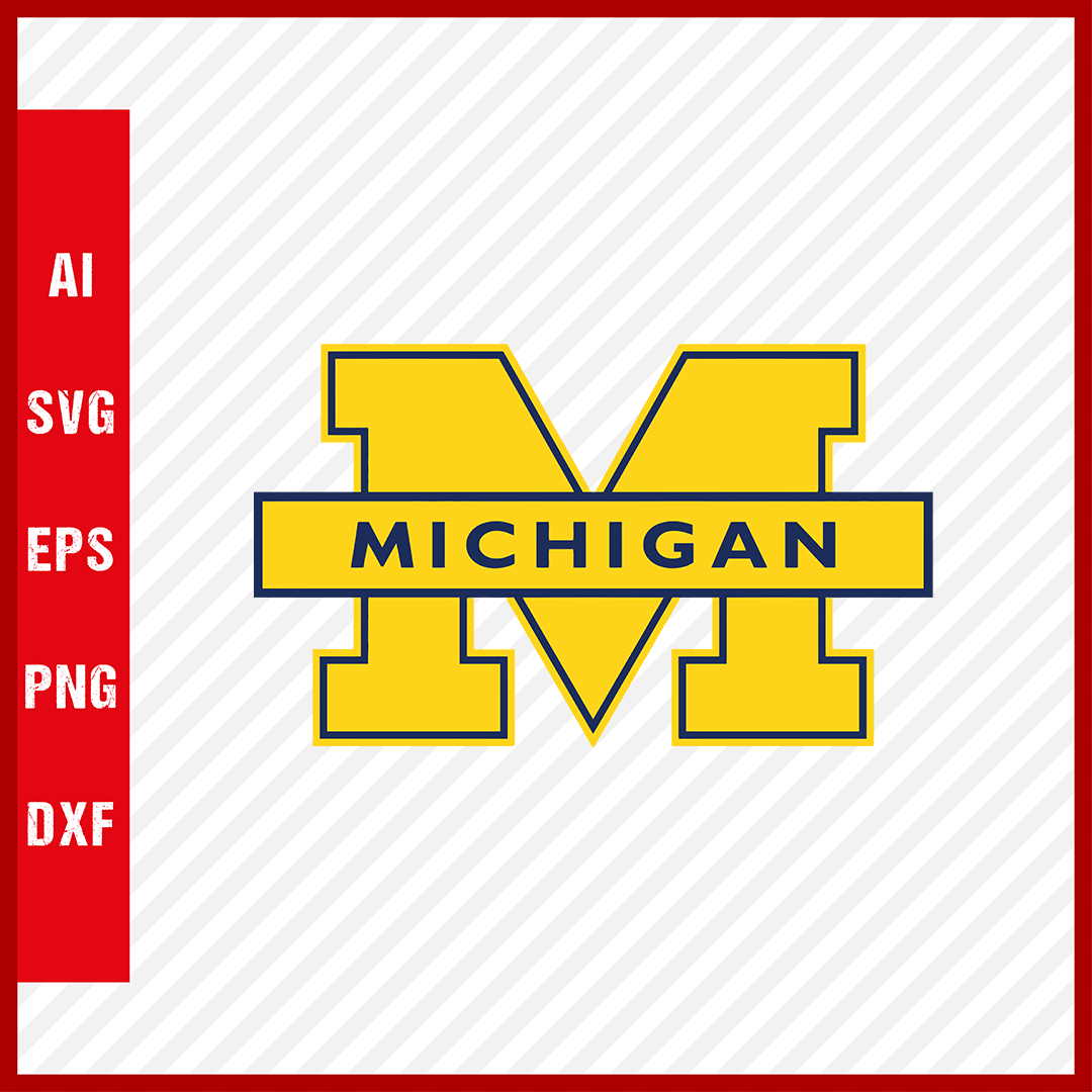 Michigan Wolverines Logo svg NCAA National Collegiate Athletic Association Team Clipart