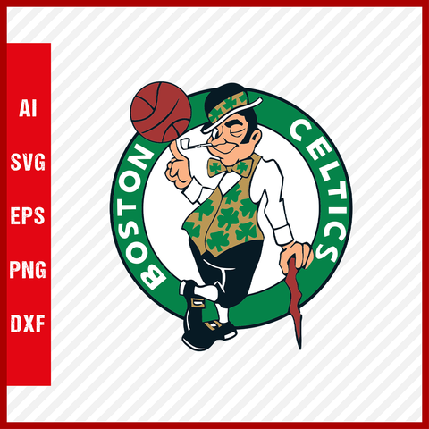 Boston Celtics Logo NBA Svg Cut Files Basketball Clipart