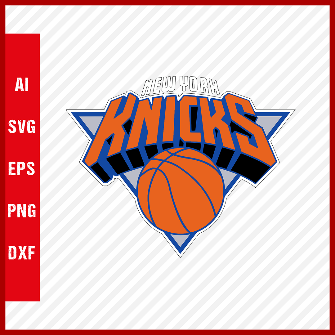 NBA New York Knicks Logo Svg Cut Files Basketball Clipart