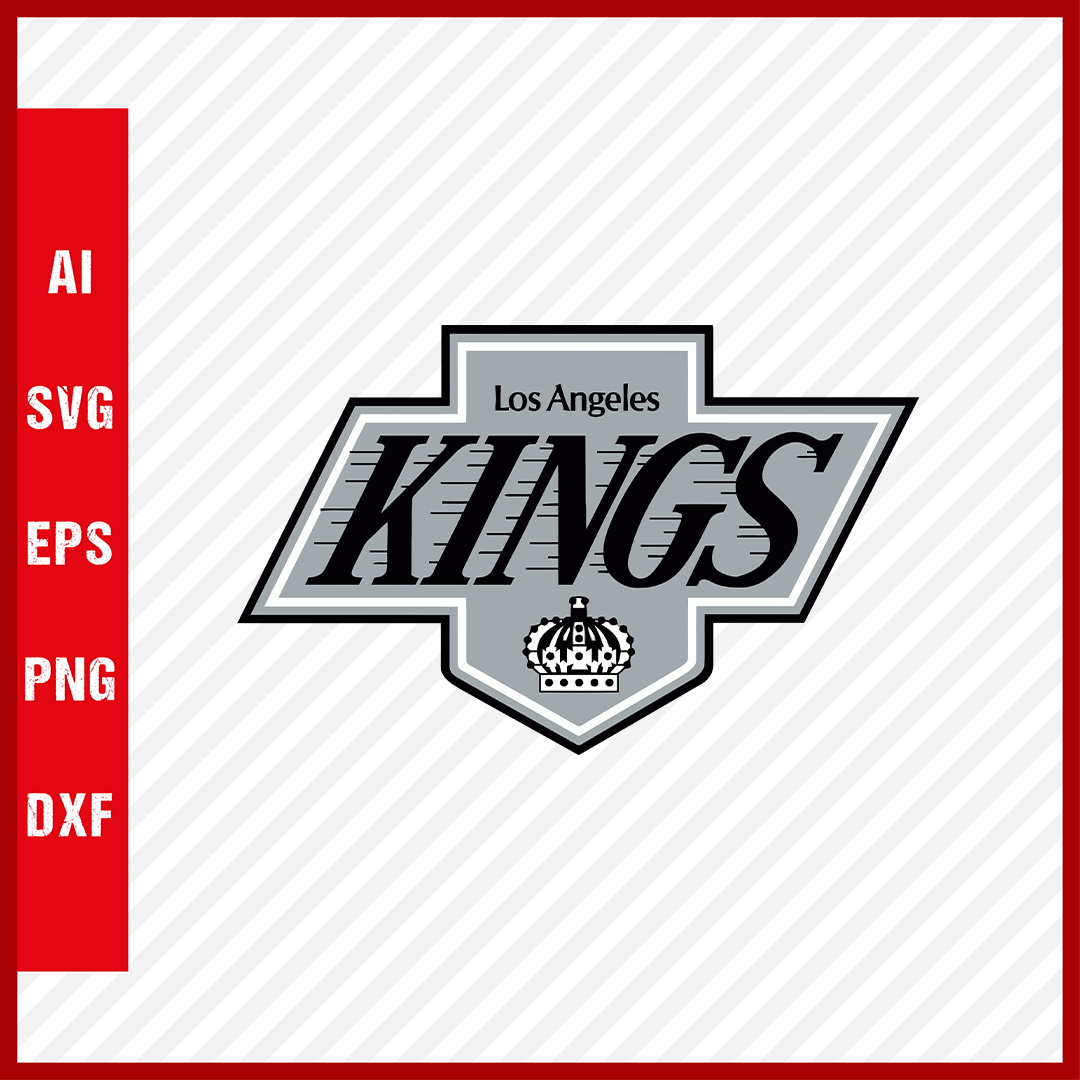 Los Angeles Kings Logo Svg NHL National Hockey League Team Svg Clipart