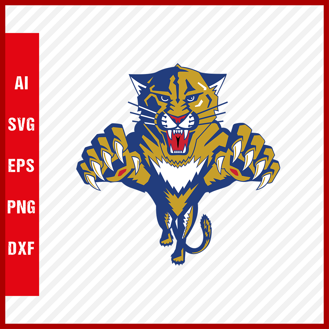 Florida Panthers Svg Logo NHL National Hockey League Team Svg Clipart