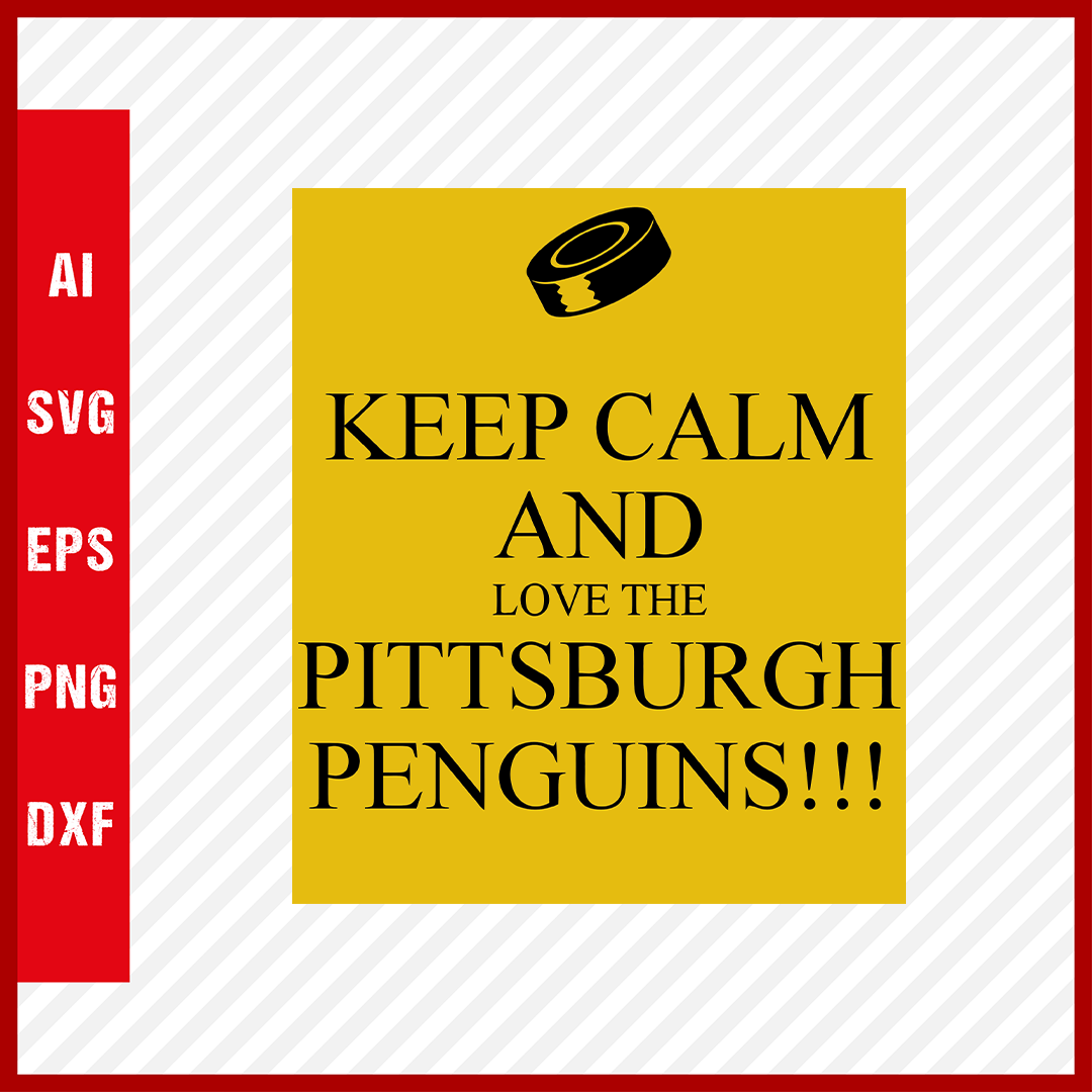 Pittsburgh Penguins Logo Svg NHL National Hockey League Team Svg Clipart