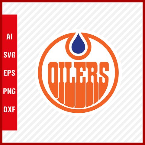 Edmonton Oilers Logo Svg NHL National Hockey League Team Svg Clipart