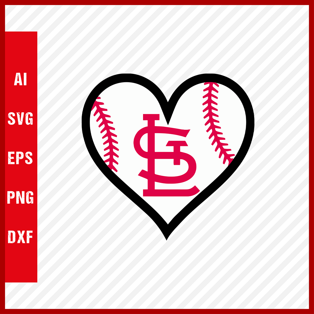 St. Louis Cardinals Logo MLB Svg Cut Files Baseball Clipart