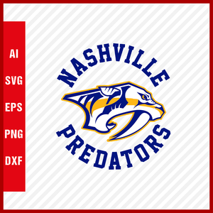 Nashville Predators Logo Svg NHL National Hockey League Team Svg Clipart