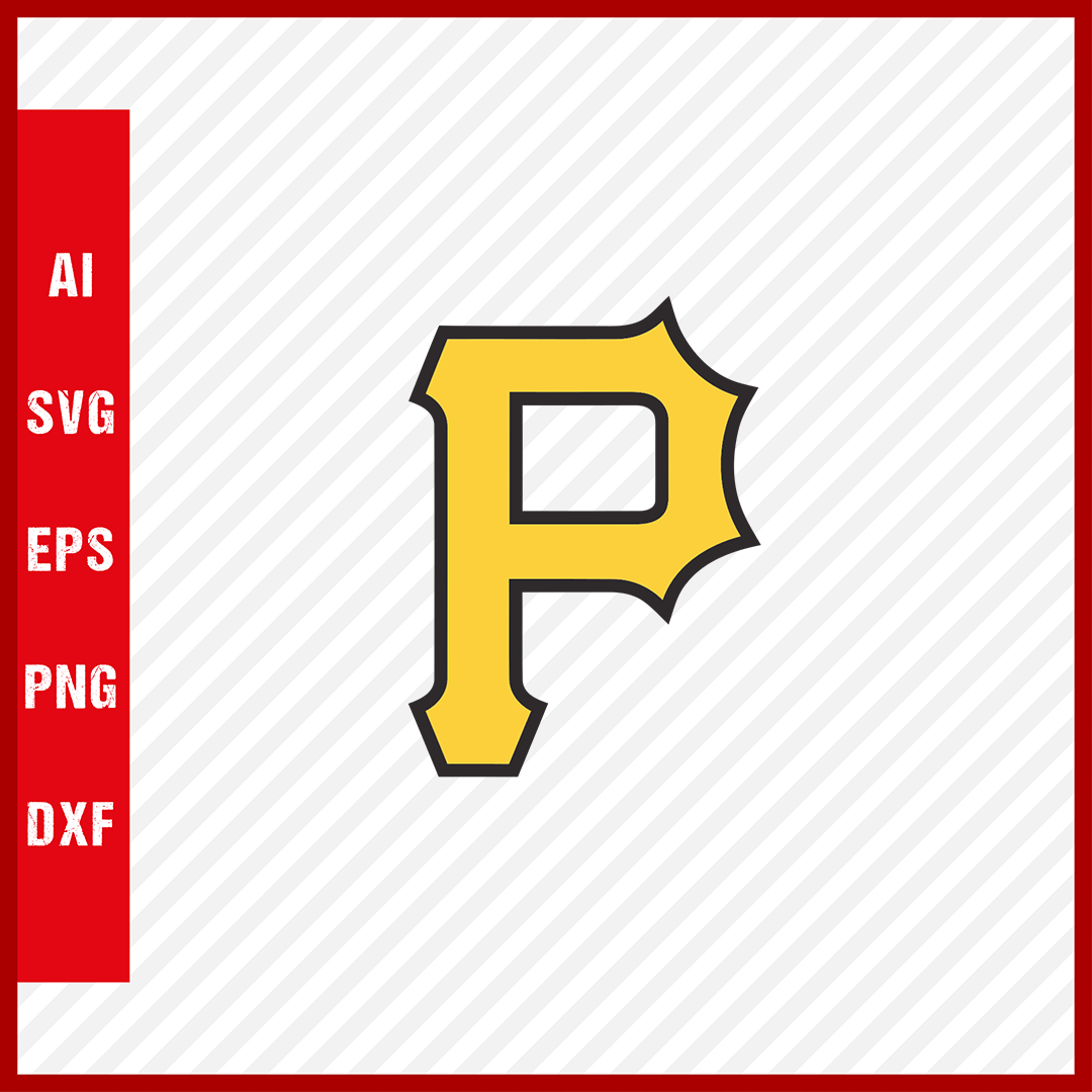 Pittsburgh Pirates Logo MLB Svg Cut Files Baseball Clipart ...