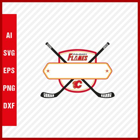 Calgary Flames Logo Svg NHL National Hockey League Team Svg Clipart