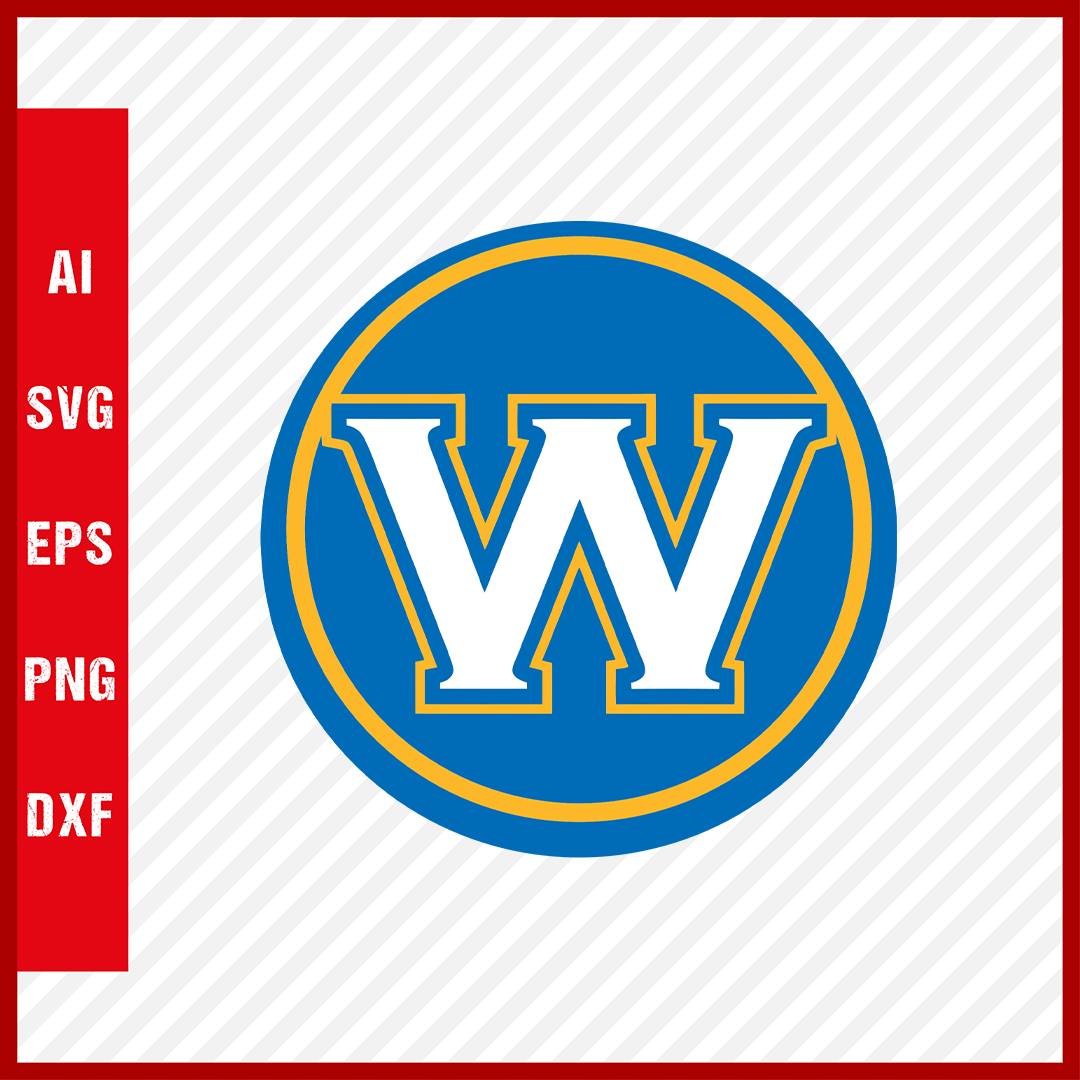 NBA Golden State Warriors Team Logo Svg Cut Files Basketball Clipart