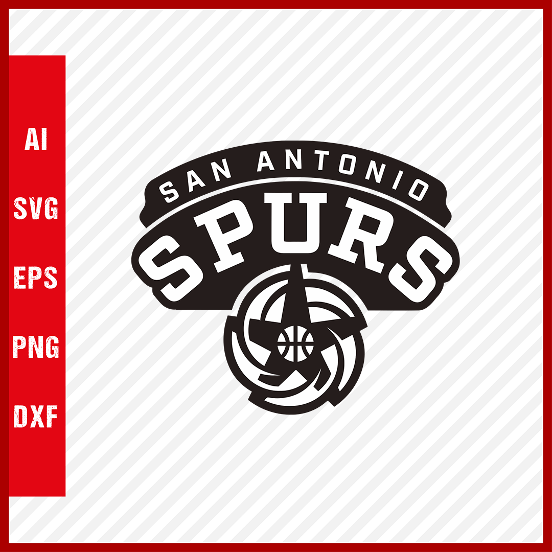 NBA San Antonio Spurs Logo Svg Cut Files Basketball Clipart