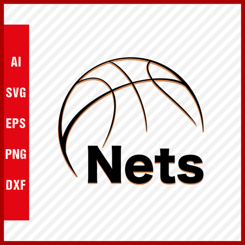 Bundle Brooklyn Nets Logo svg eps dxf png file