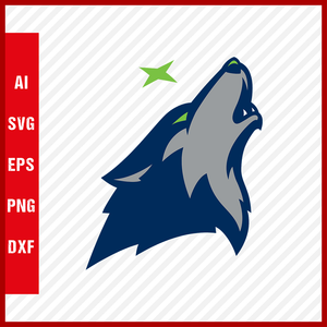 NBA Minnesota Timberwolves Logo Svg Cut Files Basketball Clipart