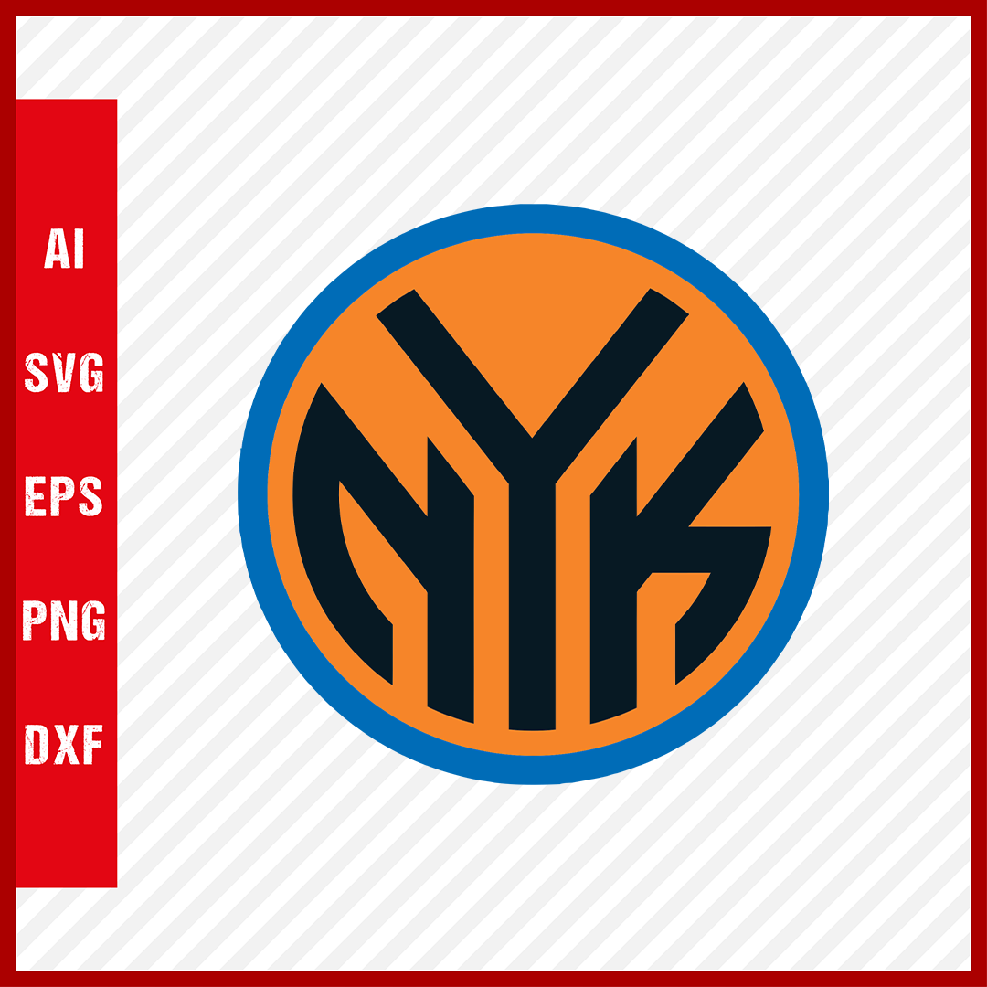 NBA New York Knicks Logo Svg Cut Files Basketball Clipart