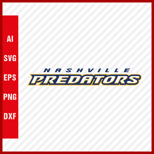 Nashville Predators Logo Svg NHL National Hockey League Team Svg Clipart