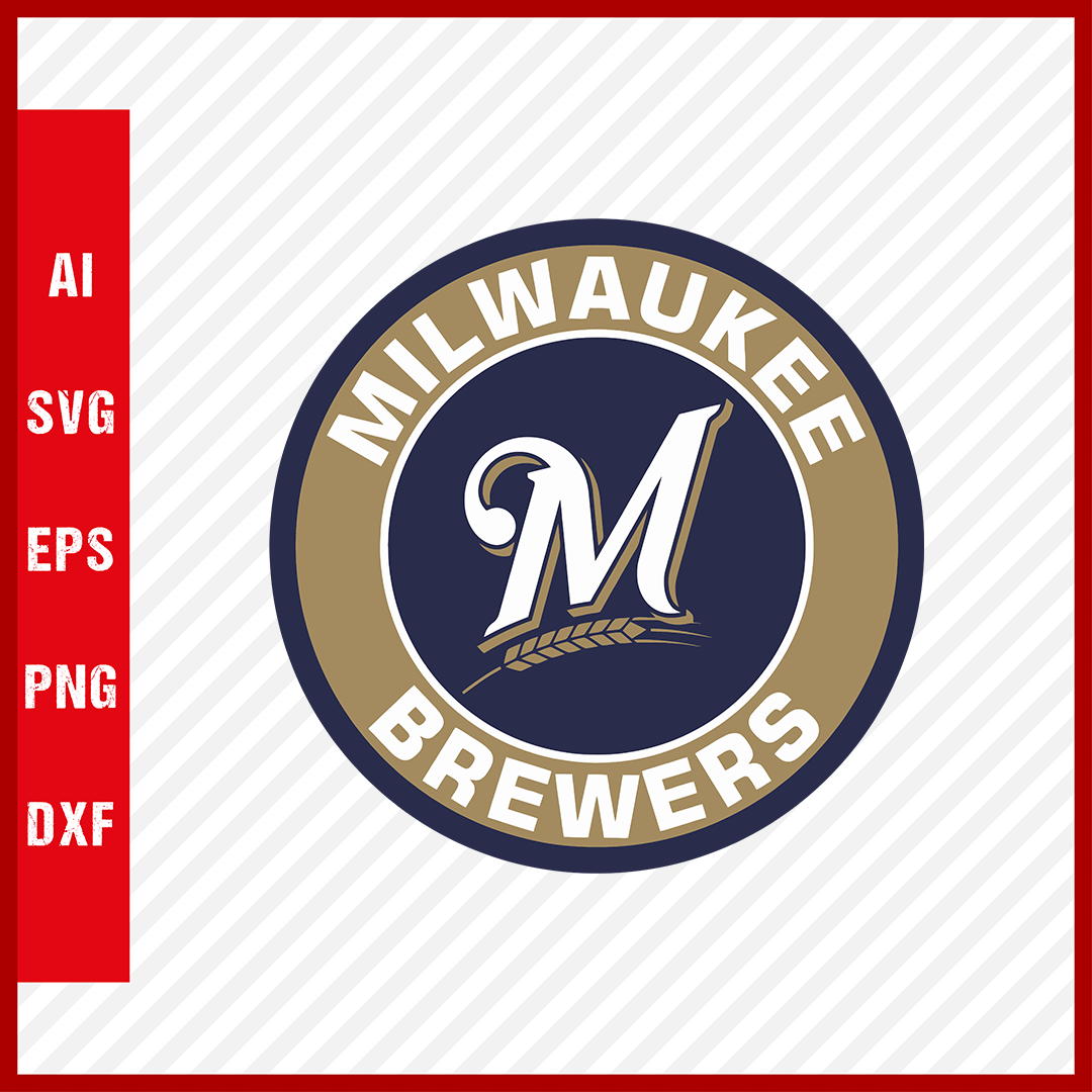 Milwaukee Brewers Logo MLB Svg Cut Files Baseball Clipart ...