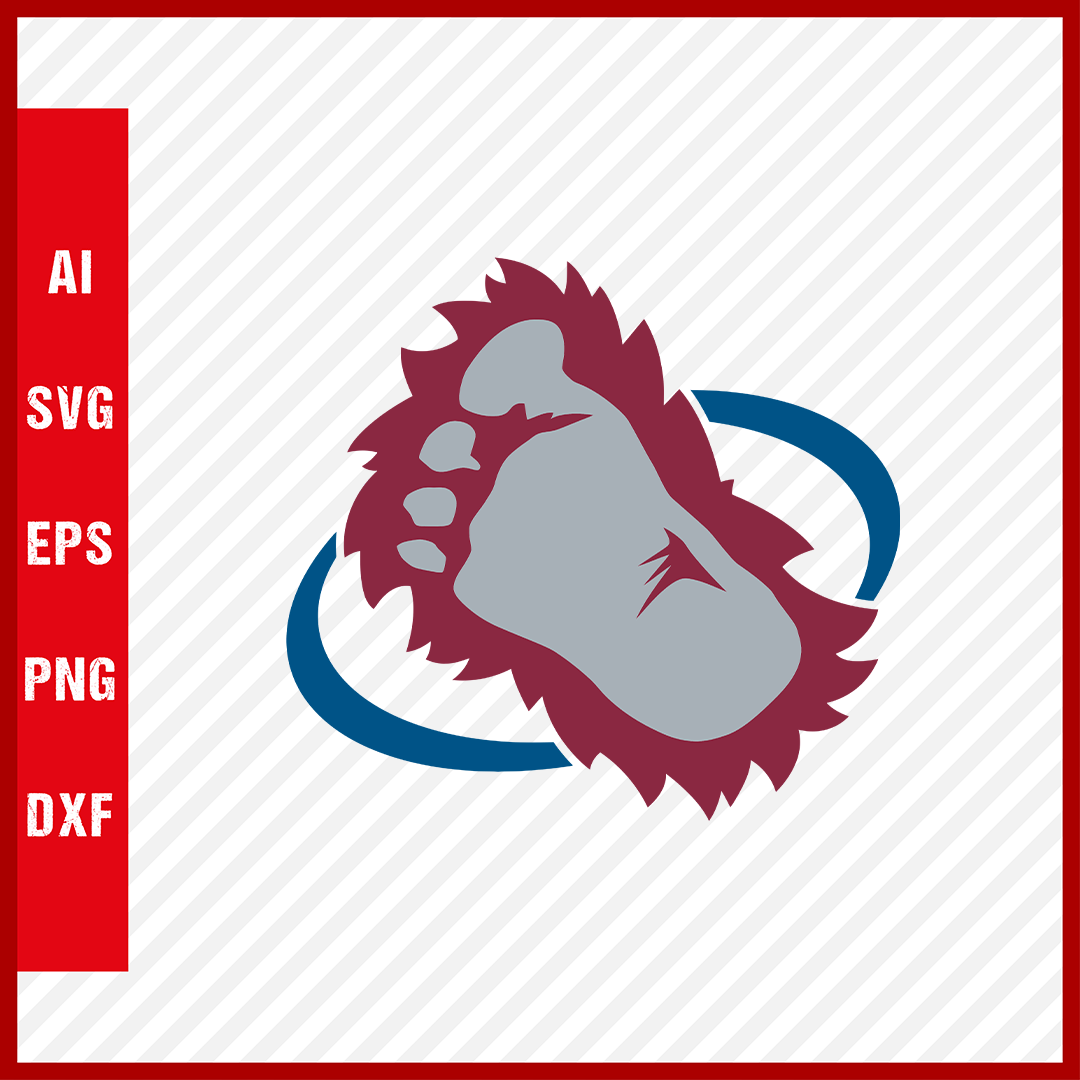 Colorado Avalanche Logo Svg NHL National Hockey League Team Clipart