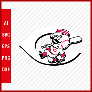 Cincinnati Reds Mlb Svg Cut Files Baseball Clipart