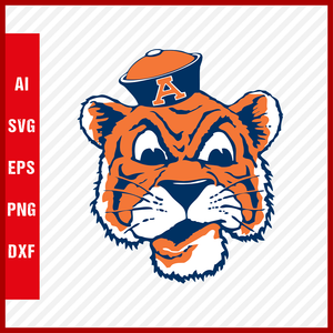 Auburn Tigers Logo svg NCAA National Collegiate Athletic Association Team Clipart