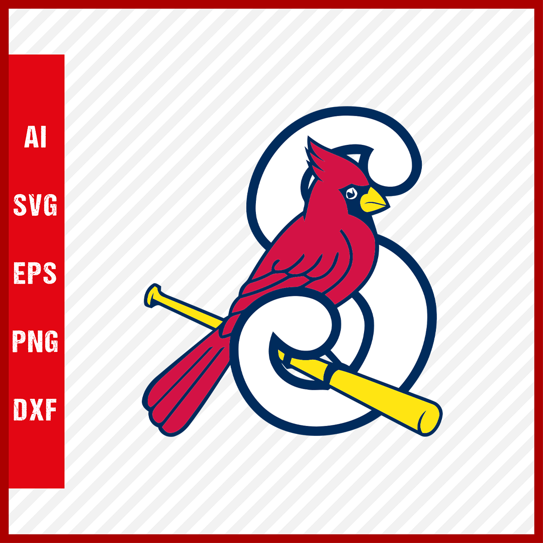 St. Louis Cardinals Logo MLB Svg Cut Files Baseball Clipart