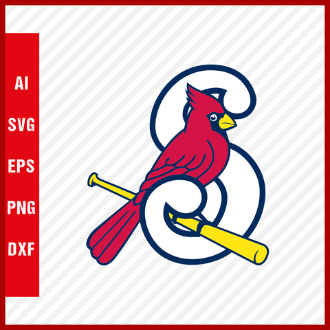 St. Louis Cardinals Logo MLB Svg Cut Files Baseball Clipart