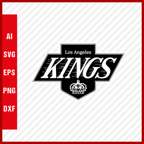 Los Angeles Kings Logo Svg NHL National Hockey League Team Svg Clipart