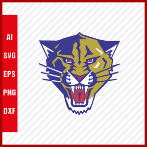 Florida Panthers Svg Logo NHL National Hockey League Team Svg Clipart