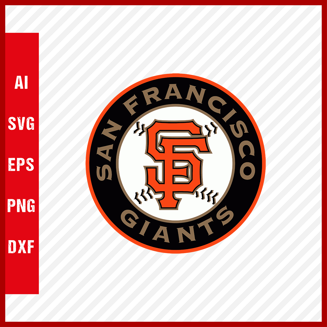 San Francisco Giants Logo MLB Svg Cut Files Baseball Clipart