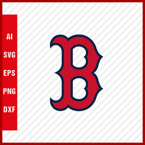 Boston Redsox Logo Mlb Svg Cut Files Baseball Clipart