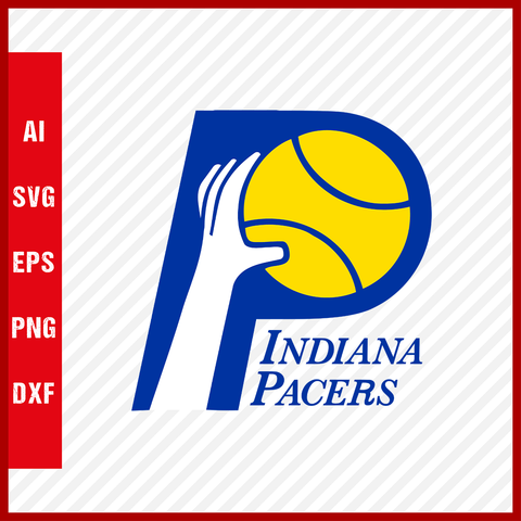 NBA Indiana Pacers Logo Svg Cut Files Basketball Clipart