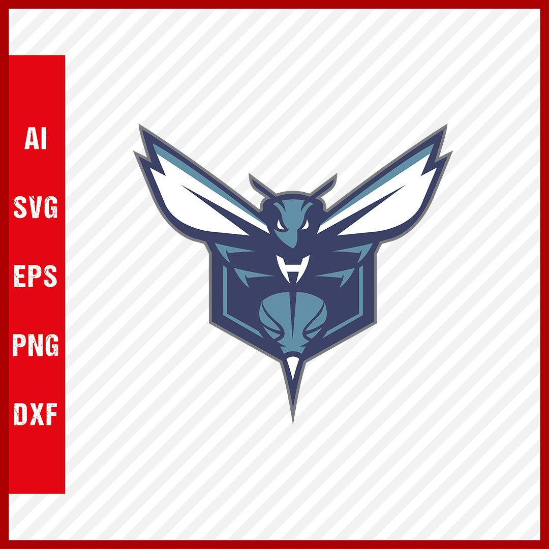 NBA Charlotte Hornets Logo Team Svg Cut Files Basketball Clipart