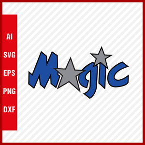 NBA Orlando Magic Logo Svg Cut Files Basketball Clipart