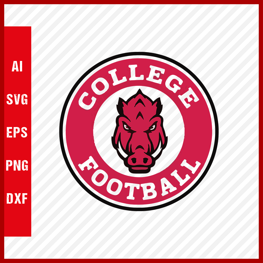 Arkansas Razorbacks Logo svg NCAA National Collegiate Athletic Association Team Clipart